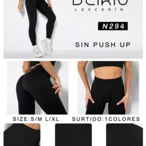 calzas d’lirio – sin push up