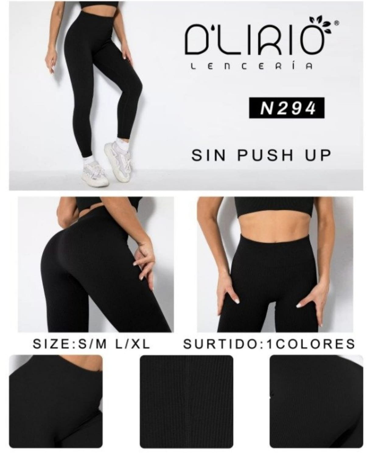 calzas d’lirio – sin push up calzas d’lirio – sin push up